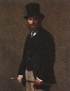 Henri Fantin-Latour Portrait of Edouard Manet oil painting reproduction
